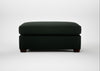 Torino Footstool Boucle Fern / Walnut Stained