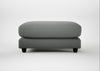 Snooze Footstool Boucle Steel