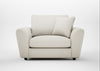 Snooze Loveseat Chunky Boucle Ecru