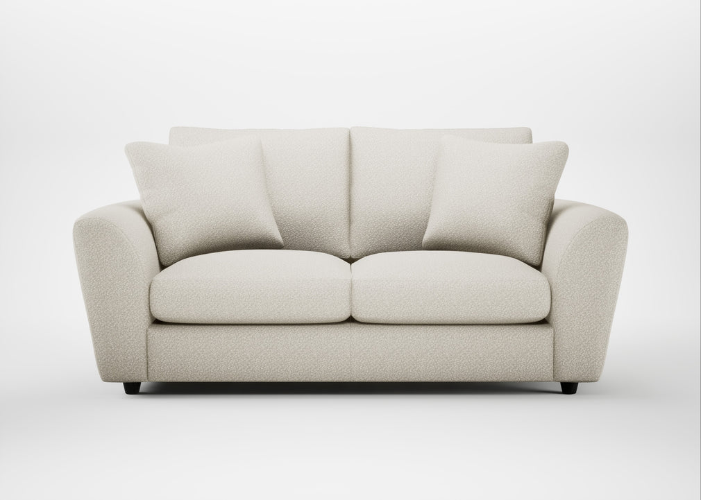 Snooze 3 Seater Sofa Chunky Boucle Ecru