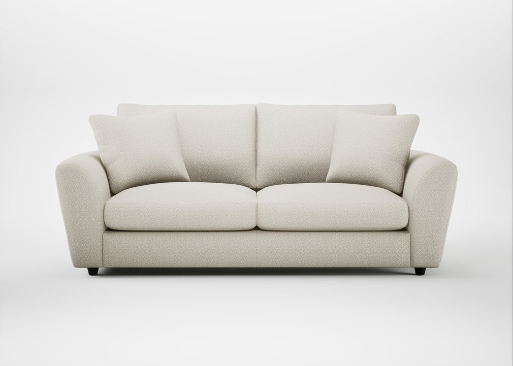 Snooze 4 Seater Sofa Chunky Boucle Ecru