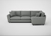 Snooze Right Hand Facing Corner Sofa Boucle Steel