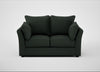 Tailor 2 Seater Sofa Boucle Fern / Black