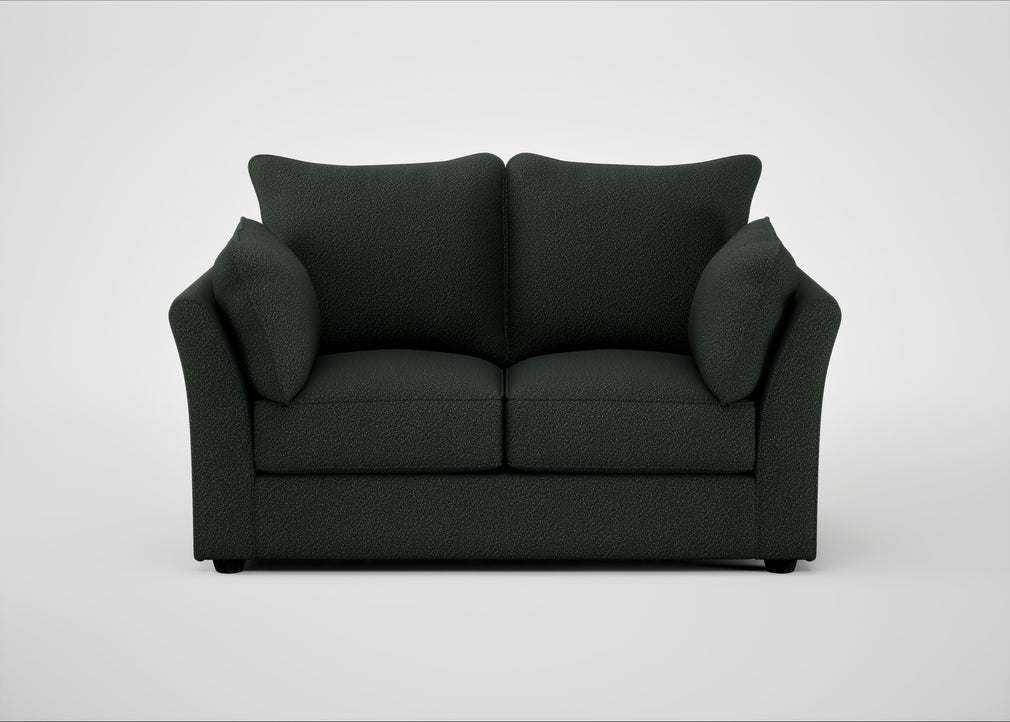 Tailor 2 Seater Sofa Boucle Fern / Black