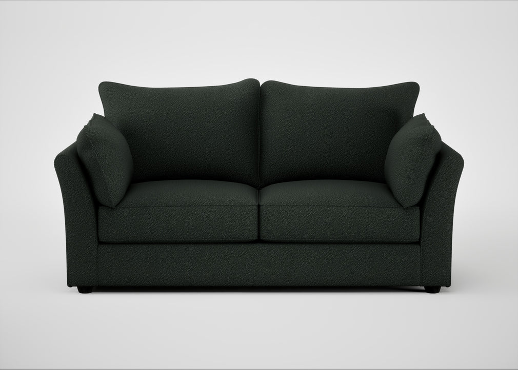 Tailor 3 Seater Sofa Boucle Fern / Black