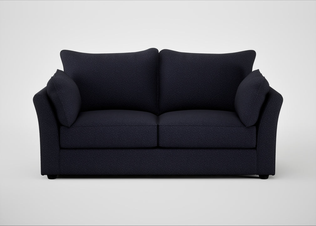 Tailor 3 Seater Sofa Boucle Indigo / Black