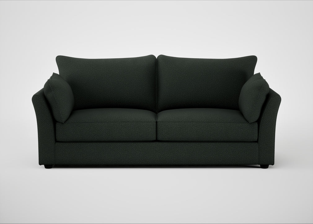 Tailor 4 Seater Sofa Boucle Fern / Black