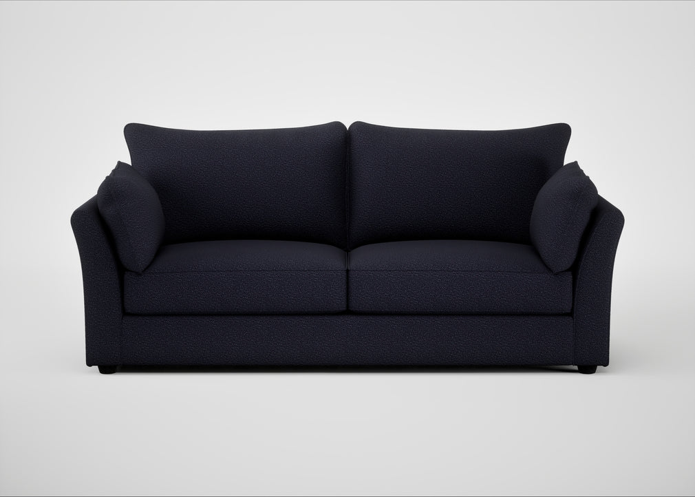 Tailor 4 Seater Sofa Boucle Indigo / Black