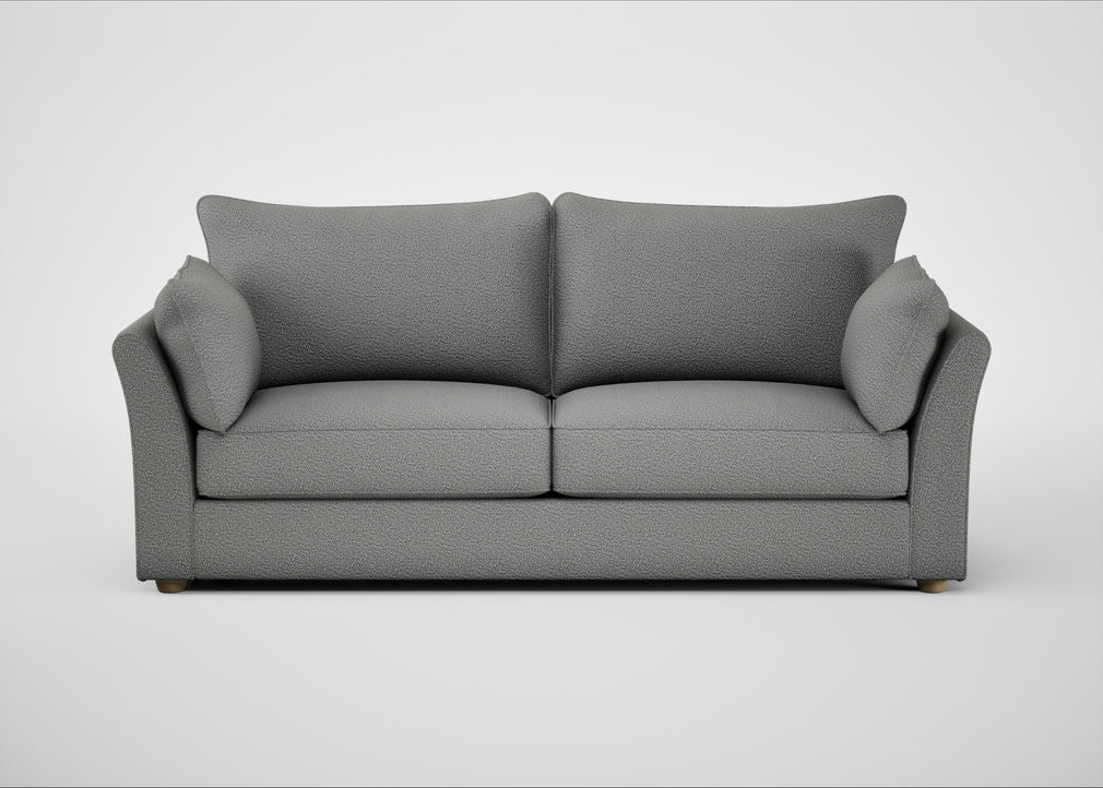 Tailor 4 Seater Sofa Boucle Steel / Natural