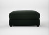 Tailor Square Footstool Boucle Fern / Black