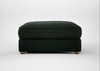Tailor Square Footstool Boucle Fern / Natural