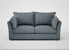 Tailor 3 Seater Sofa Capelo Linen-Cotton Mineral / Black