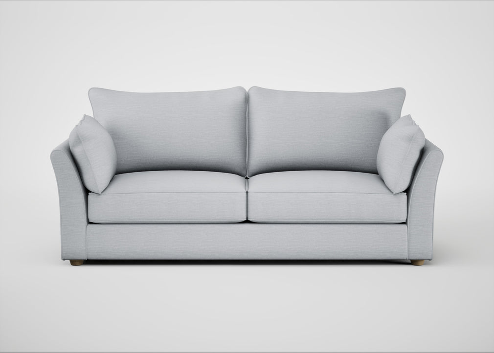 Tailor 4 Seater Sofa Broad Weave Tin / Natural