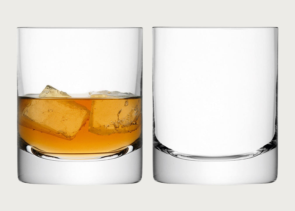 Bar Tumbler 250ml Clear Set of 2