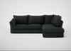 Tailor Right Hand Facing Corner Sofa Boucle Fern / Natural