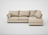 Tailor Right Hand Facing Corner Sofa Brushed Cotton Oat / Natural