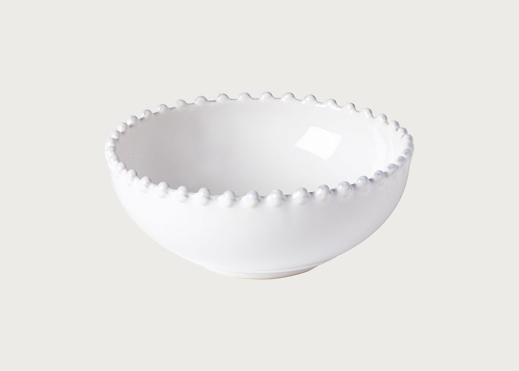 Pearl White Soup Bowl