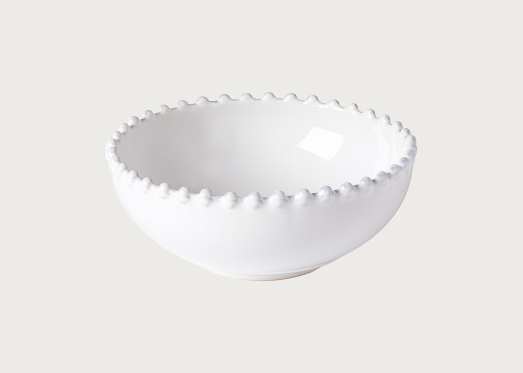 Pearl White Soup Bowl
