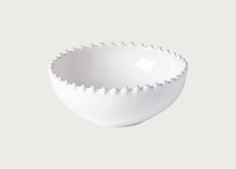 Pearl White Soup Bowl