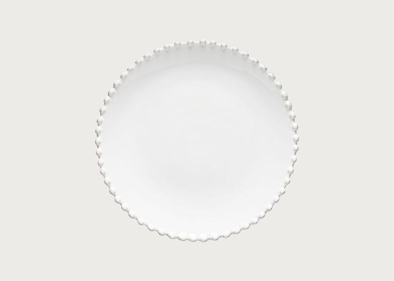 Pearl White Salad Plate