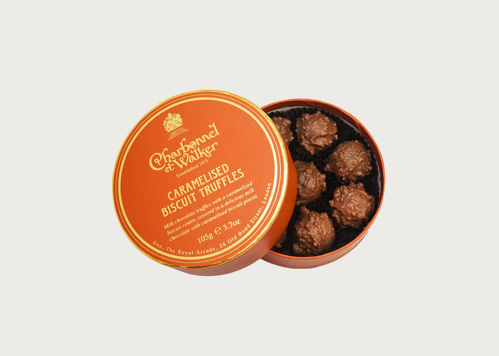 Caramelised Biscuit Truffles Single Layer
