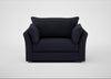 Tailor Loveseat Boucle Indigo