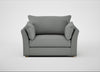 Tailor Loveseat Boucle Steel