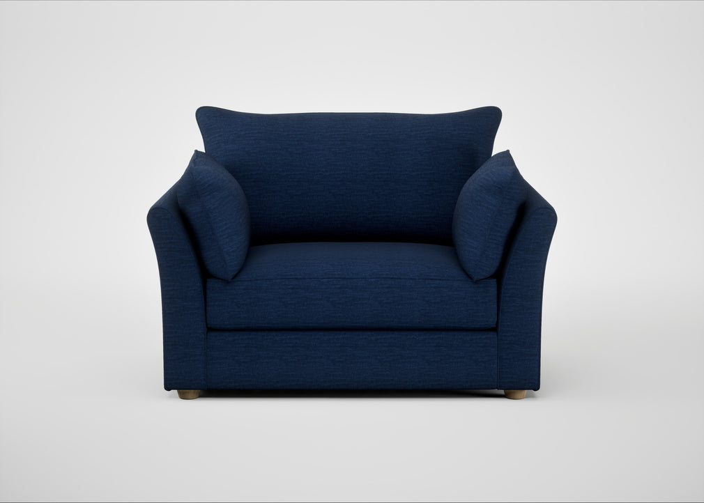 Tailor Loveseat Broad Weave Lagoon