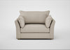 Tailor Loveseat Broad Weave Putty