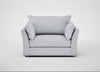 Tailor Loveseat Broad Weave Tin