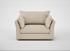 Tailor Loveseat Brushed Cotton Oat