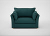Tailor Loveseat Brushed Cotton Pine