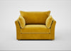 Tailor Loveseat Smart Luxe Velvet Canary