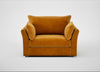 Tailor Loveseat Smart Luxe Velvet Cognac