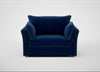 Tailor Loveseat Smart Velvet Dusk