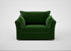 Tailor Loveseat Smart Velvet Forest