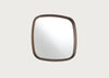 Mix 4 Square Wall Mirror Canaletta Walnut Small