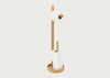Yoku Freestanding Toilet Roll Holder Round