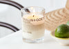 Bergamot Scented Glass Candle