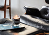 Leather Scented Glass Candle