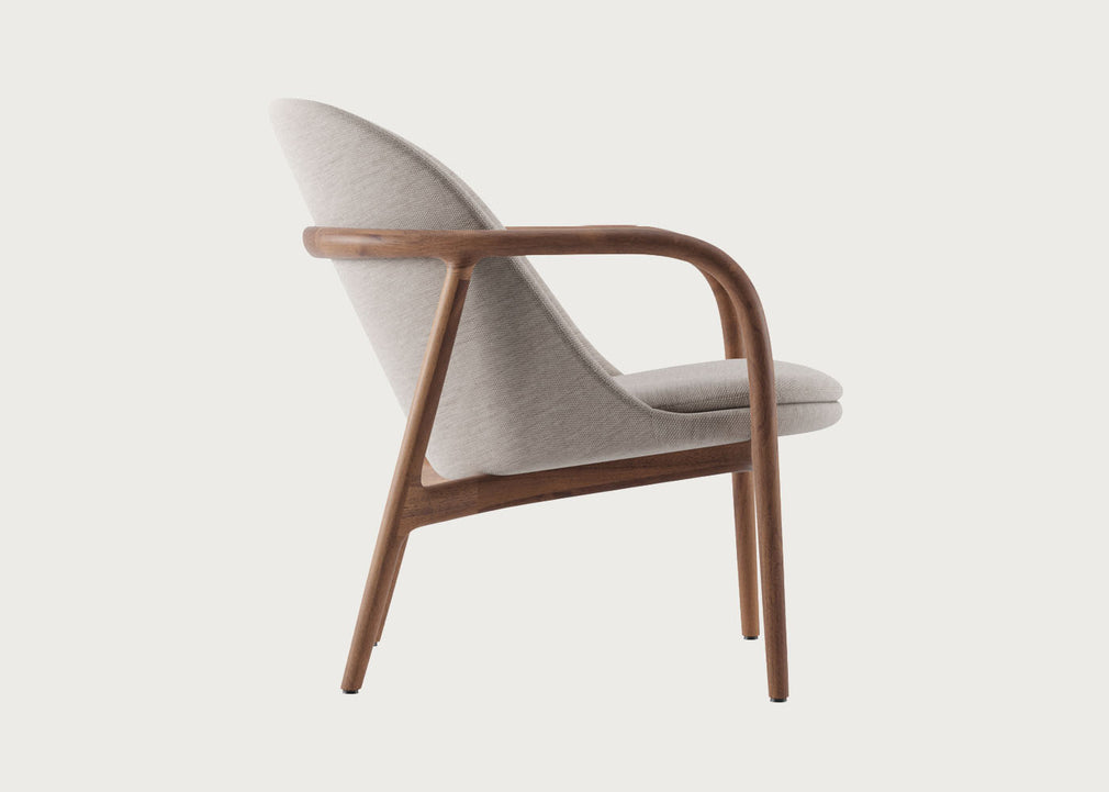 Neva Lounge Chair Trimmed