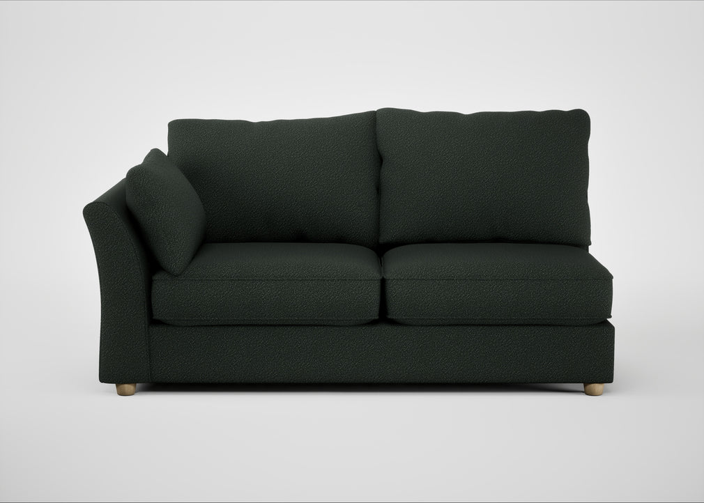 Tailor Large Left Hand Facing Corner Sofa Boucle Fern / Natural