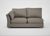 Tailor Large Left Hand Facing Corner Sofa Broad Weave Pebble / Natural