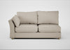 Tailor Large Left Hand Facing Corner Sofa Broad Weave Putty / Natural