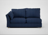 Tailor Large Left Hand Facing Corner Sofa Capelo Linen-Cotton Inkspot / Natural