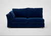 Tailor Large Left Hand Facing Corner Sofa Smart Velvet Dusk / Natural