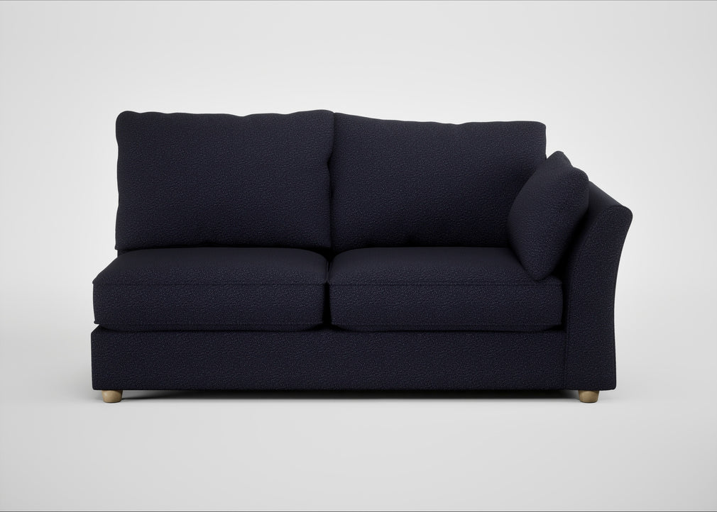Tailor Large Right Hand Facing Corner Unit Boucle Indigo / Natural