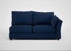 Tailor Large Right Hand Facing Corner Unit Broad Weave Lagoon / Black