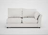 Tailor Large Right Hand Facing Corner Unit Capelo Linen-Cotton Sea Salt / Black