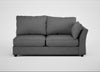 Tailor Large Right Hand Facing Corner Unit Melton Wool Shale / Black
